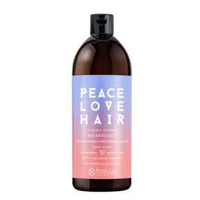 Barwa Peace Love Hair Balancing Shampoo Irritated & Oily Scalp - retail hair-care container isolated on a white background