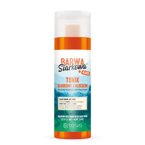 Barwa Sulfuric Gentle Anti-Acne Face Toner with Aloe - isolated on a white background