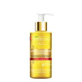 Bielenda Argan Cleansing Face Oil Pro-Retinol - isolated on a white background