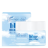 Bielenda Blue Matcha Moisturising & Balancing Cream-Foam - retail packaging on a white background