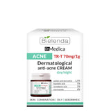 Bielenda Dr Medica Dermatological Anti-Acne Face Cream - retail packaging on a white background