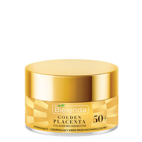 Bielenda Golden Placenta Lifting & Firming Cream 50+ - retail packaging on a white background