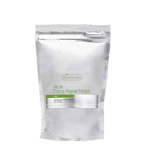 Bielenda Professional Aloe Face Algae Mask Sachet - face mask container displayed on a white background
