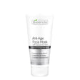 Bielenda Professional Anti Age Face Mask with Hyaluronic Acid - open cosmetic jar with its lid on a white background