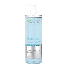 Bielenda Professional Hyaluronic Face Toner with D-Panthenol - isolated on a white background