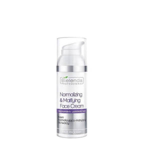 Bielenda Professional Normalizing & Matifying Face Cream - retail packaging on a white background