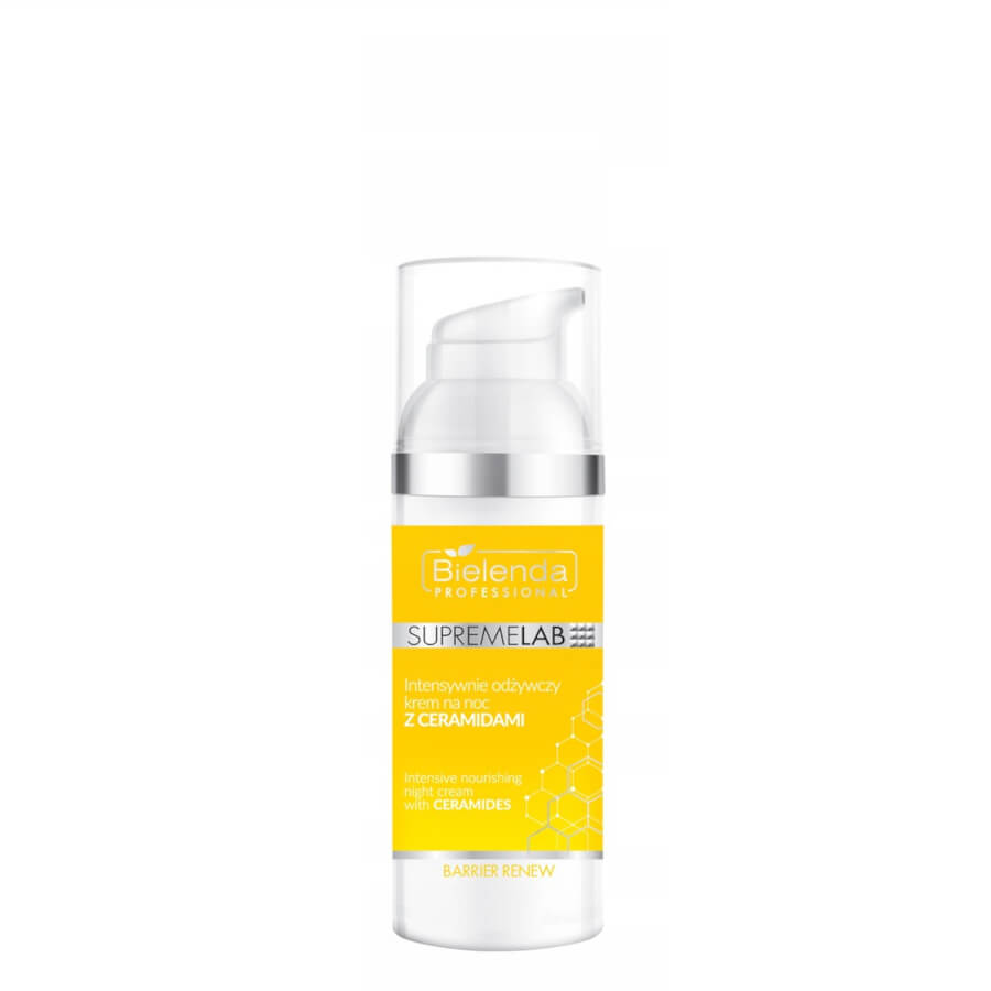Bielenda Professional Supremelab Barrier Renew Intensive Nourishing Night Cream - retail packaging on a white background