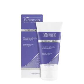 Bielenda Professional SupremeLab Clean Comfort Micellar Make-up Removing Jelly - isolated on a white background