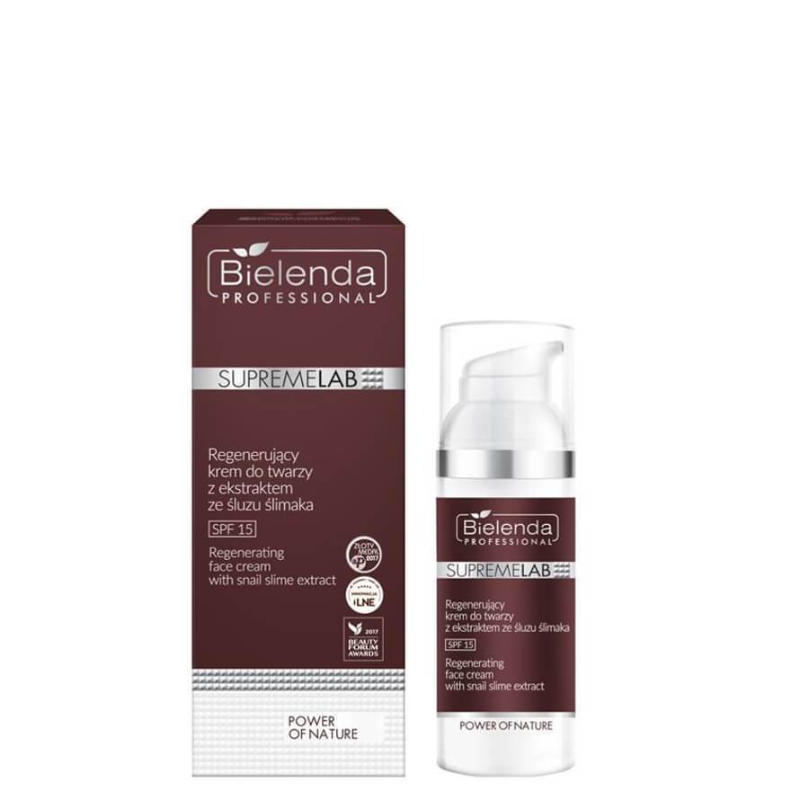 Bielenda Professional SupremeLab Regenerating Face Cream (EXP 09/23) - retail packaging on a white background