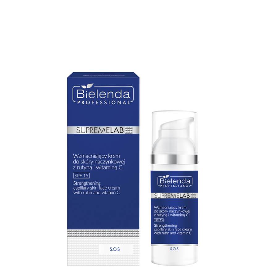Bielenda Professional SupremeLab Strengthening Face Cream - retail packaging on a white background