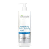 Bielenda Professional Ultra Hydrating Face Cleansing Cream - arranged with the included components on a white background