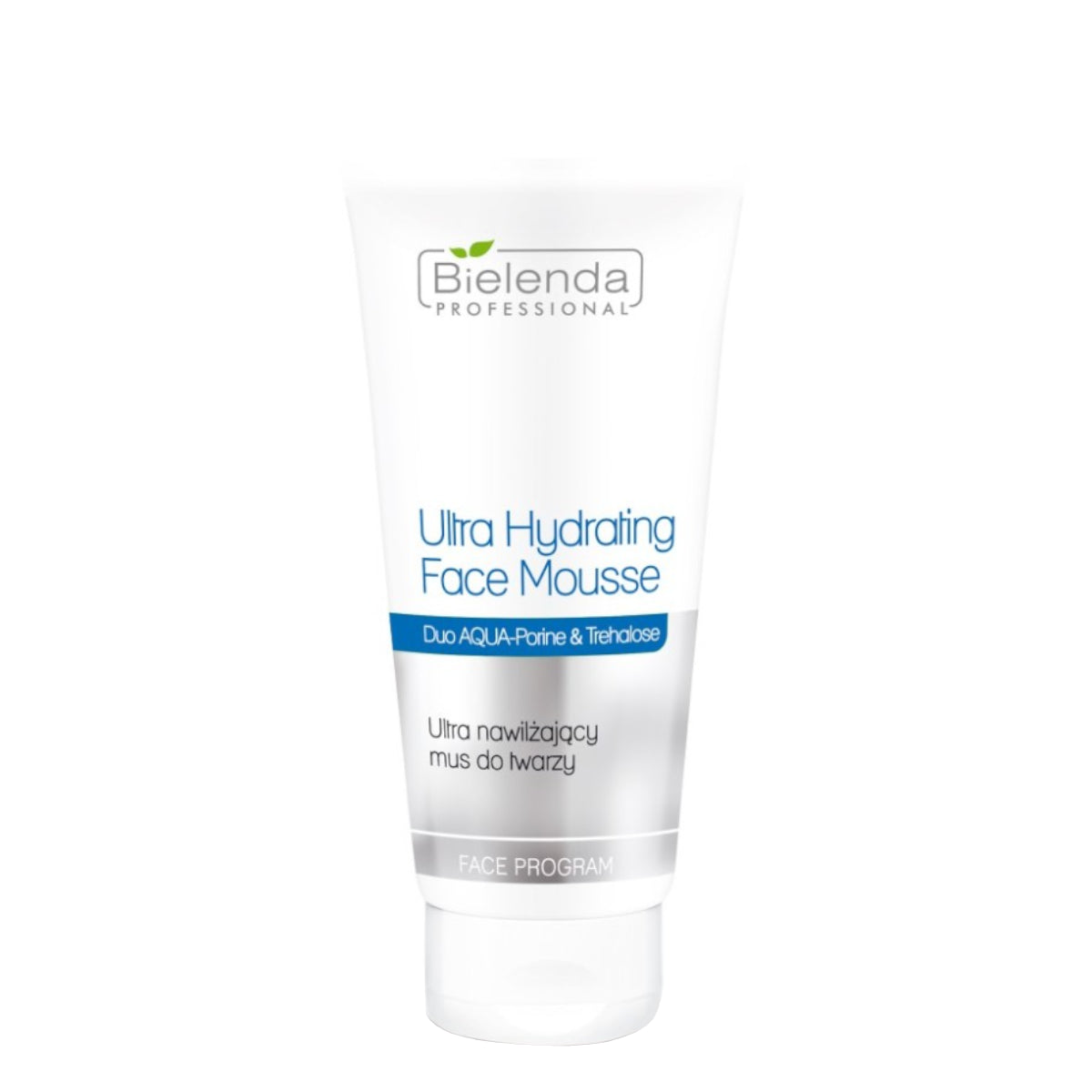 Bielenda Professional Ultra Hydrating Face Mousse - retail packaging on a white background