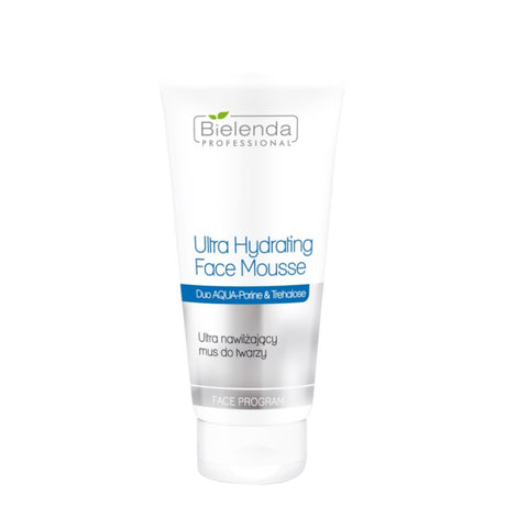 Bielenda Professional Ultra Hydrating Face Mousse - retail packaging on a white background