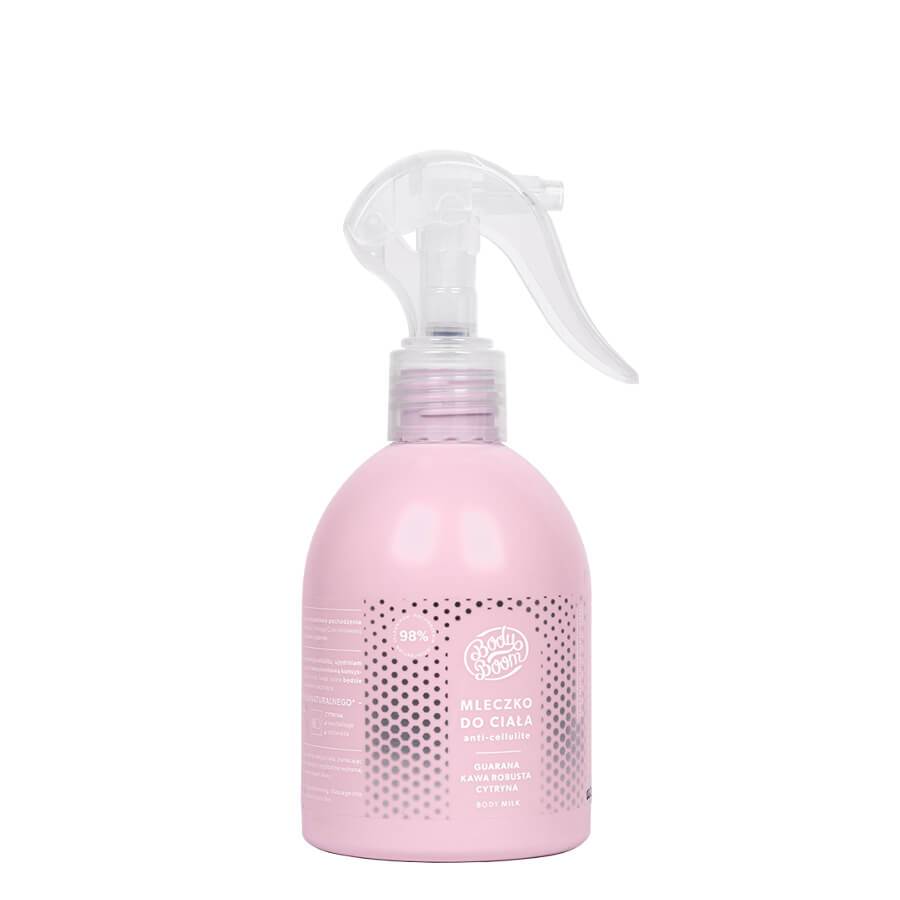 Body Boom Anti Cellulite Body Milk - isolated on a white background