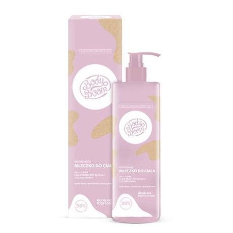 Body Boom Anti-Cellulite Modelling Body Lotion - isolated on a white background
