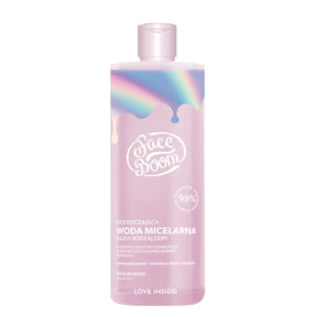 Body Boom Face Boom Cleansing Micellar Water With Green Tea & Trehalose - isolated on a white background