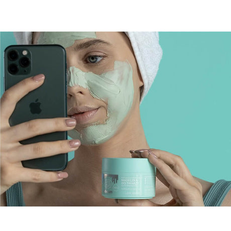 Body Boom Face Boom Normalising Face Mask Oily & Combination Skin - face mask container displayed on a white background