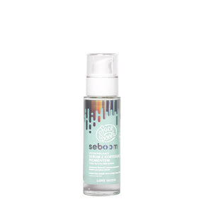 Body Boom Face Boom Perfecting Serum With Correcting Pigment Oily & Combination Skin - retail packaging on a white background