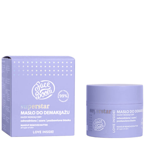 Body Boom Face Boom Superstar Makeup Remover Butter - isolated on a white background