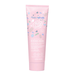 Body Boom Hair Boom Rice Rehab Multifunctional Rice Hair Mask 4-In-1 - retail hair-care container isolated on a white background