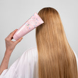 Body Boom Hair Boom Rice Rehab Multifunctional Rice Hair Mask 4-In-1 - product and colour result shown on hair
