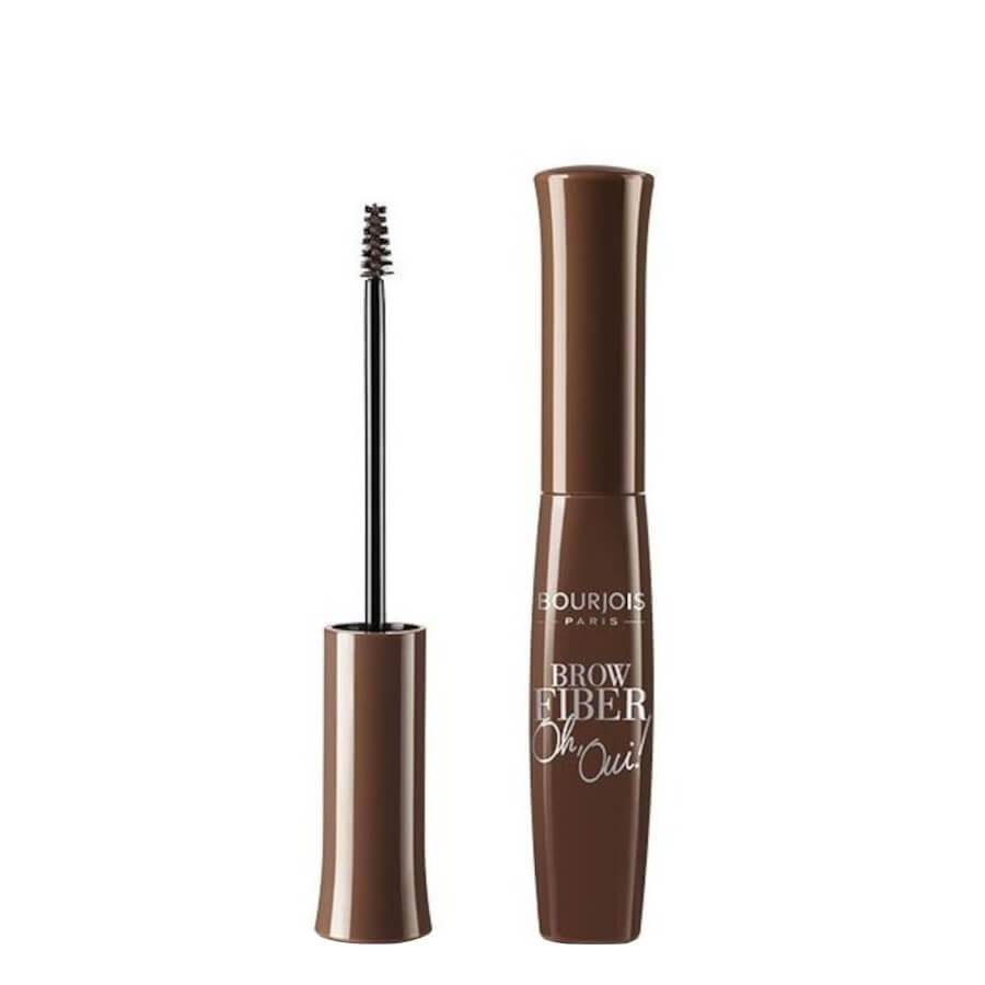 Bourjois Brown Fiber Oh Oui! Mascara - 002 Chestnut - mascara product presentation on a white background