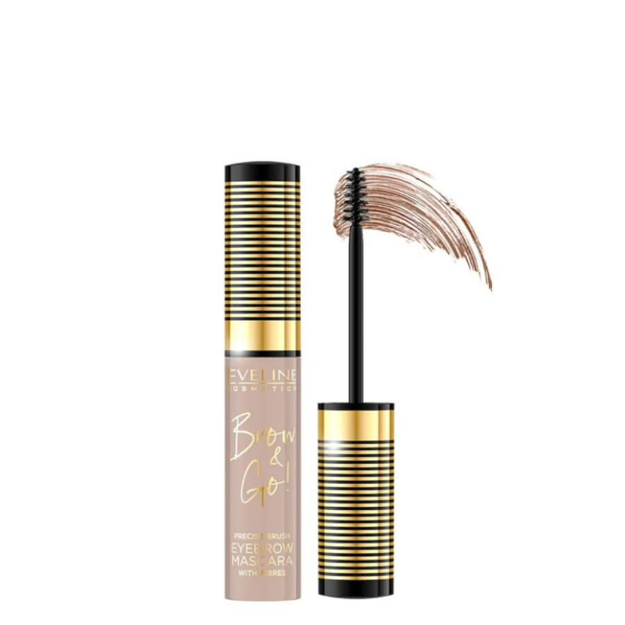 Eveline Brow & Go Eyebrow Mascara - 05 Taupe - isolated on a white background