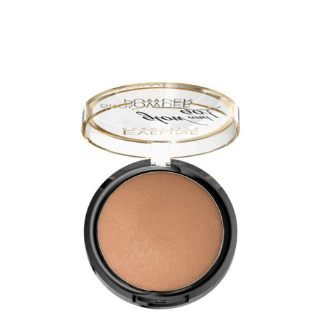 Eveline Glow & Go Bronzing Powder 02 Jamaica - powder compact with the shade visible on a white background