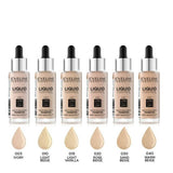 Eveline Liquid Control HD Foundation – shade range