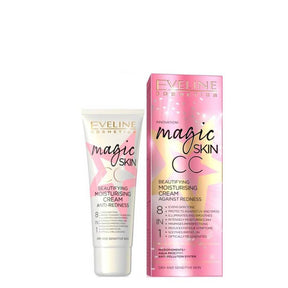 Eveline Magic Skin CC Beautifying Moisturising Cream - retail packaging on a white background