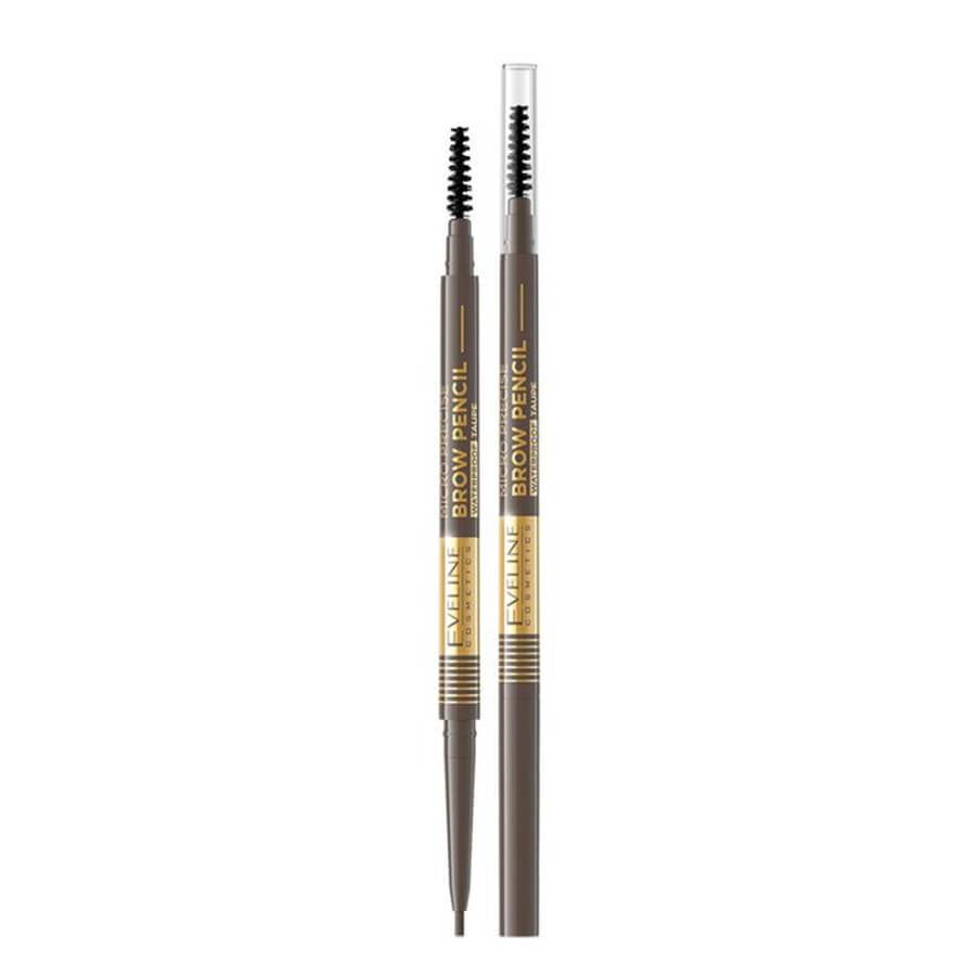 Eveline Micro Precise Eyebrow Pencil - 01 Taupe - isolated on a white background