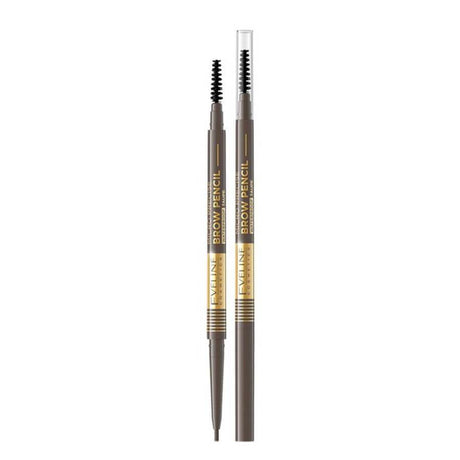 Eveline Micro Precise Eyebrow Pencil - 01 Taupe - isolated on a white background