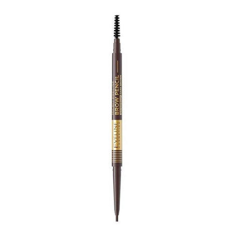 Eveline Micro Precise Eyebrow Pencil - 03 Dark Brown - isolated on a white background