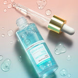 Eveline Serum Shot 15% Niacinamide & Zinc Serum Imperfections - close-up of the cosmetic finish on skin