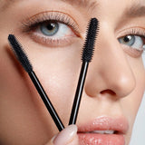 Eveline Sexy Girl 2in1 Lash Boost & Primer Black - product displayed with its packaging on a dark background