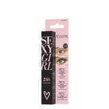 Eveline Sexy Girl Curl & Volume Black Mascara - retail packaging on a white background