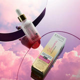 Eveline Unicorn Drops 2in1 Makeup Primer & Beauty Serum - product displayed with its packaging on a dark background
