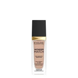 Eveline Wonder Match Foundation Satin Finish - 15 Natural - foundation container isolated on a white background