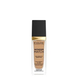 Eveline Wonder Match Foundation Satin Finish - 40 Sand - foundation container isolated on a white background