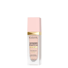 Eveline Wonder Match Lumi Foundation SPF20 - 05 Light - foundation container isolated on a white background