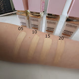 Eveline Wonder Match Lumi Foundation SPF20 Swatches