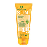 Farmona Herbal Care Sun Waterproof Suntan Emulsion - SPF 15 - isolated on a white background