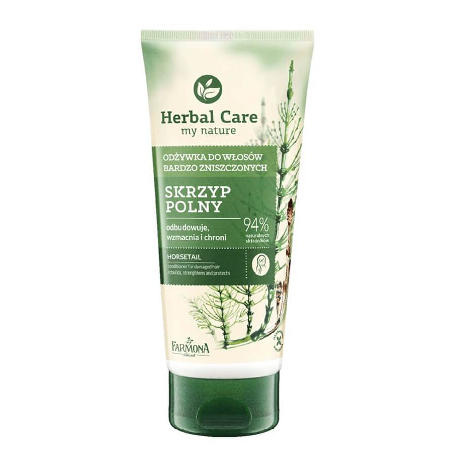 Farmona Horsetail Conditioner Very Damaged Hair - retail hair-care container isolated on a white background