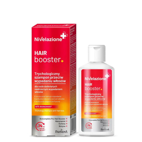 Farmona Nivelazione Trichological Shampoo Against Hair Loss - retail hair-care container isolated on a white background