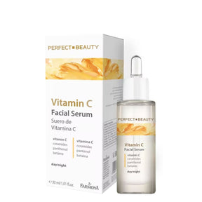 Farmona Perfect Beauty Vitamin C & Ceramides Face Serum - retail packaging on a white background