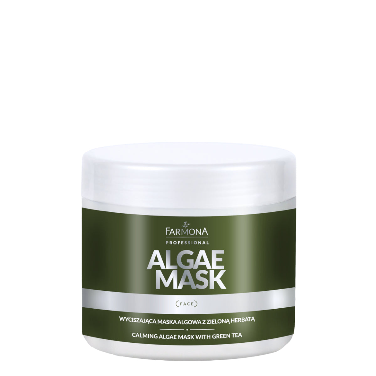 Farmona Professional Calming Algae Face Mask with Green Tea - face mask container displayed on a white background