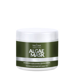 Farmona Professional Calming Algae Face Mask with Green Tea - face mask container displayed on a white background