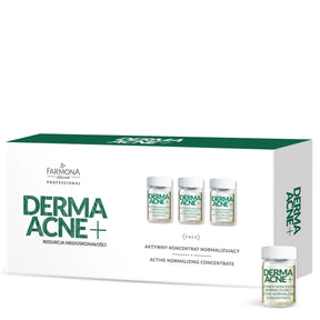 Farmona Professional Derma Acne+ Active Normalizing Concentrate - retail packaging on a white background