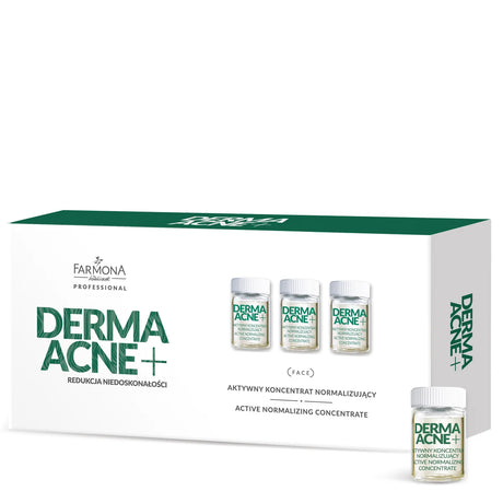 Farmona Professional Derma Acne+ Active Normalizing Concentrate - retail packaging on a white background