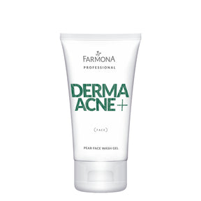 Farmona Professional Derma Acne+ Pear Facial Wash Gel - isolated on a white background